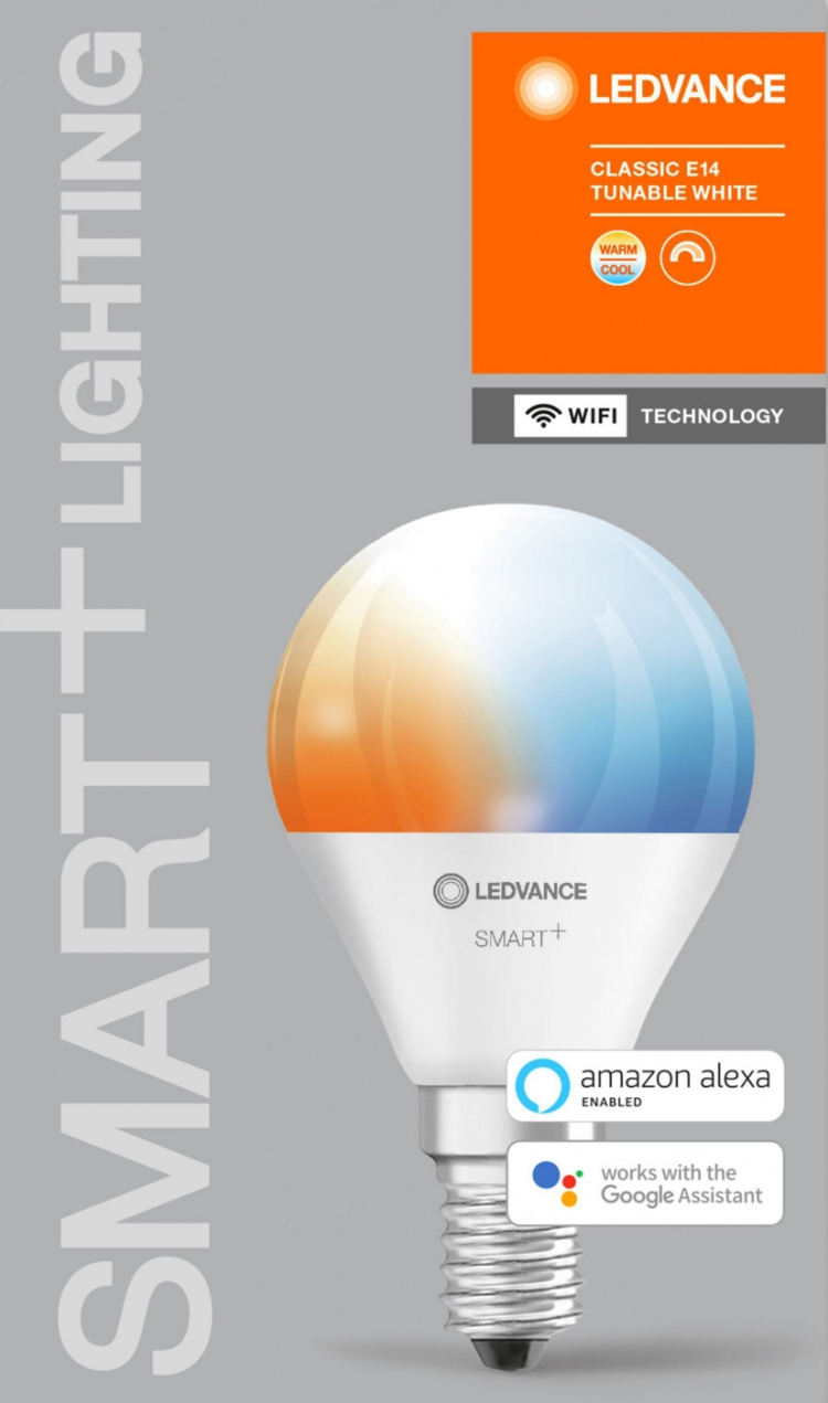 LEDVANCE SMART+ mi-ba 40W/2700-6500 frosted E14 WiFi - C