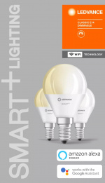 LEDVANCE SMART+ mi-ba 40W/827 fr E14 WiFi 3 pack - C