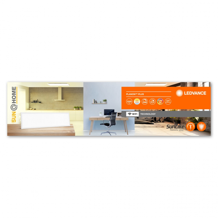LEDVANCE SMART+ Sun@Home Planon 120x30cm 35W TW WiFi - C