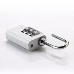 travelblue 3 Dial Combi Lock, mix color Silver or Gold