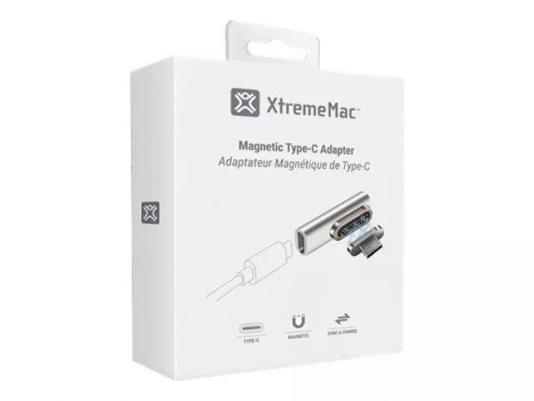 XtremeMac Magnetic usb-c adapter, charge & sync
