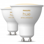 Philips Hue White Ambiance GU10 400lm 2-pak Philips Hue White Ambiance GU10 400lm 2-pak