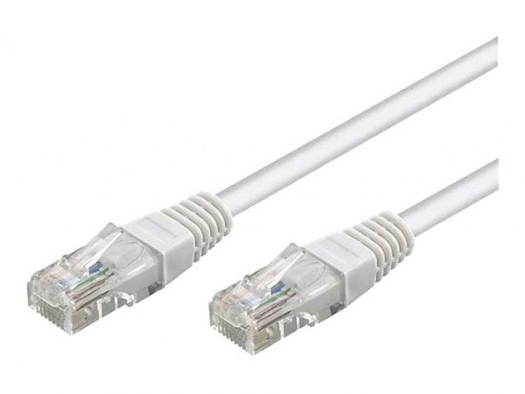 Goobay CAT 6 U/UTP CCA 5m White Goobay CAT 6 U/UTP CCA 5m White
