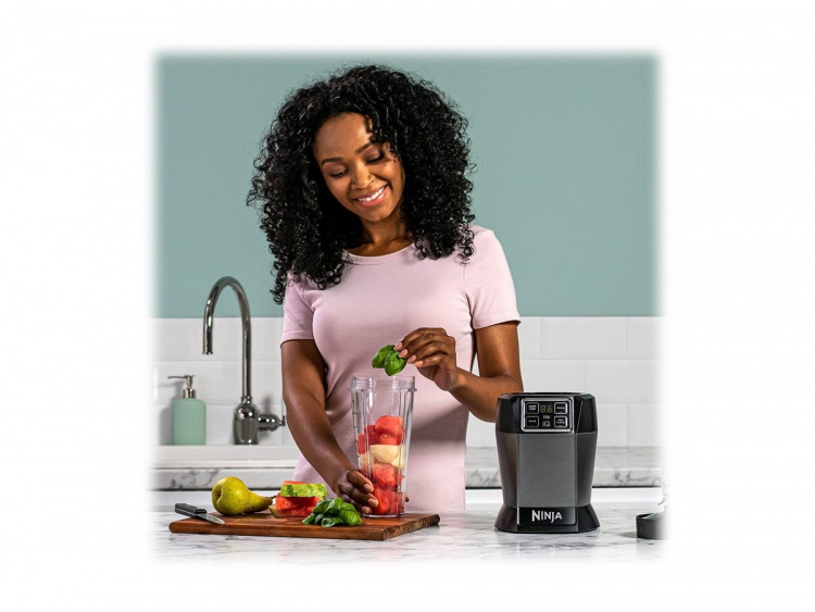 Ninja BN495EU Blender 2 Auto-iQ features black/silver