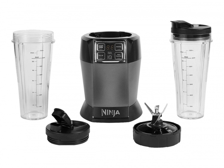 Ninja BN495EU Blender 2 Auto-iQ features black/silver