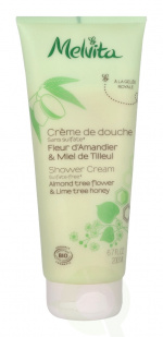 Melvita Shower Cream - Almond Flower&Lime Honey 200 ml