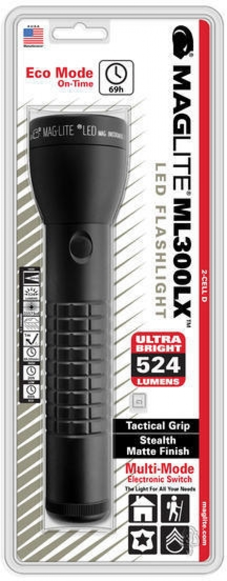 Maglite ML300LX 2D LED zaklamp