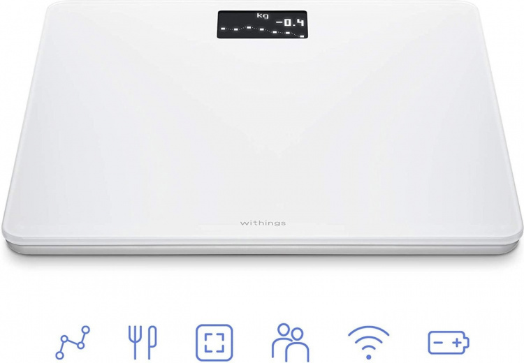 Withings Personenweegschaal, wit