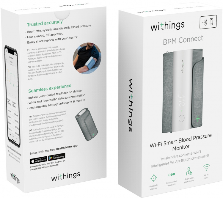 Withings BPM Connect bloeddrukmeter