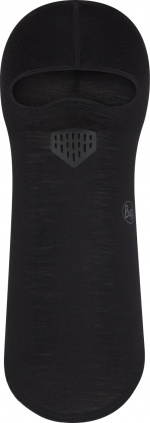 Buff Lw Merino Bivakmuts - merino capuchon, zwart