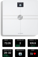 Withings Body Comp Witte weegschaal voor lichaamssamenstelling met wifi-verbinding