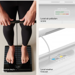Withings Body Scan slimme weegschaal, wit