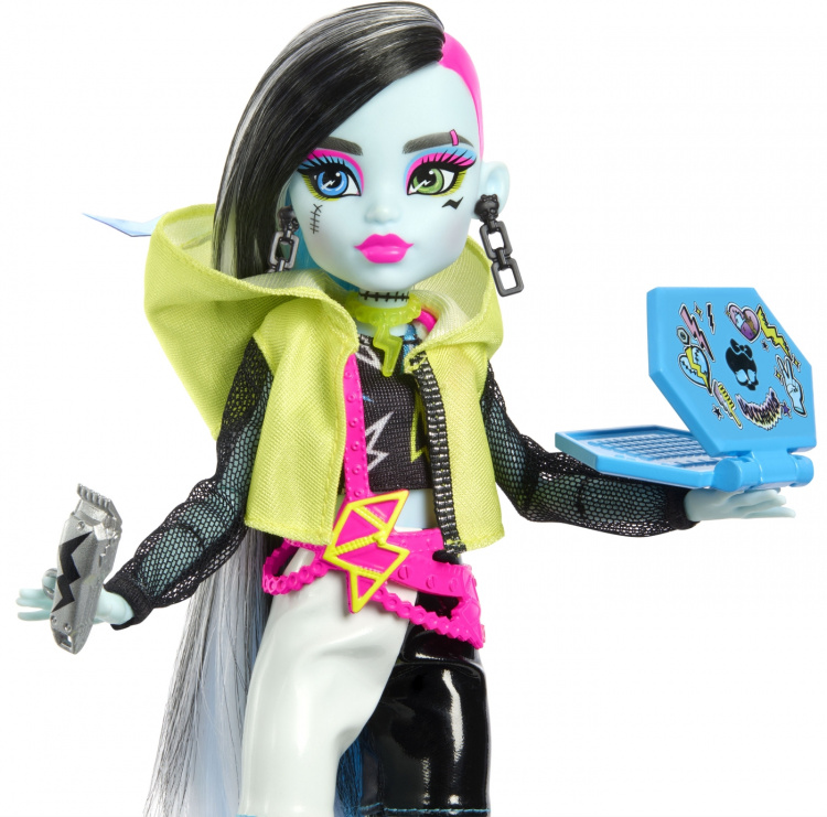 Monster High Skulltimate Secrets: Neon Frights Frankie - modepop