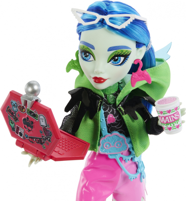 Monster High Skulltimate Secrets: Neon Frights Ghoulia - modepop