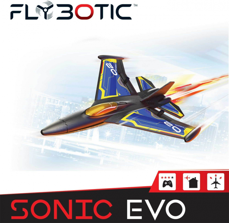 Silverlit Flybotic Sonic Evo - op afstand bestuurbaar vliegtuig