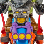 Teenage Mutant Ninja Turtles: Rocksteady Chopper Cycle figuur + motorfiets