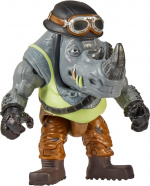 Teenage Mutant Ninja Turtles: Rocksteady Chopper Cycle figuur + motorfiets