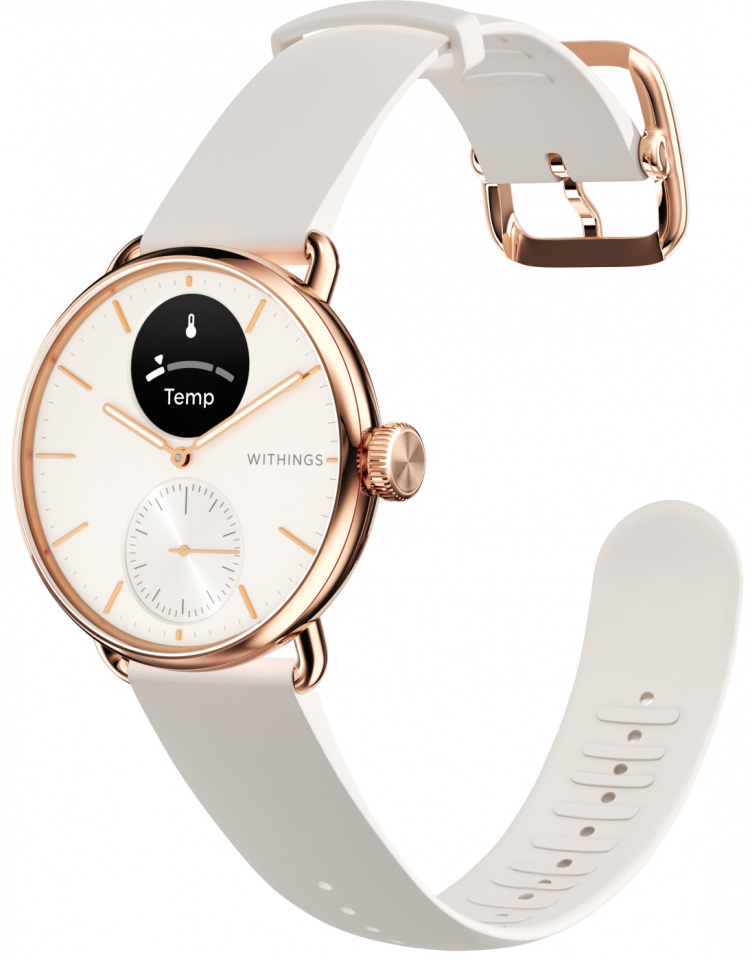 Withings Scanwatch 2 smartwatch, 38 mm, roségoud Withings Scanwatch 2 smartwatch, 38 mm, roségoud