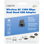 LogiLink USB 2.0 Wifi-adapter AC 1200Mbit/s