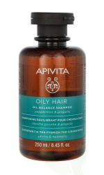 Apivita Oil Balance Shampoo 250 ml Peppermint & Propolis