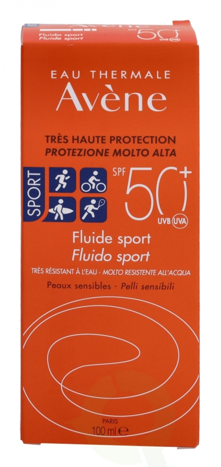 Avene Solaire Sport Fluid SPF50+ 100 ml