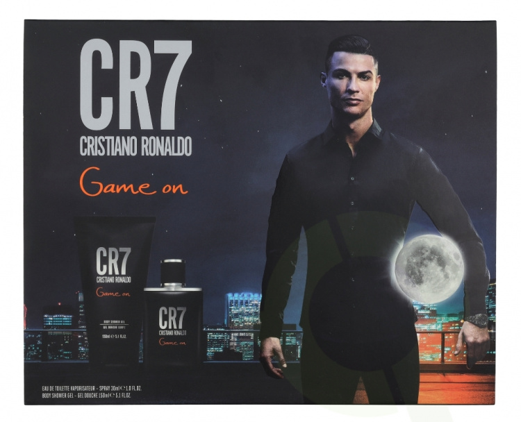 Cristiano Ronaldo CR7 Game On Giftset 180 ml Edt Spray30ml/Showergel 150ml