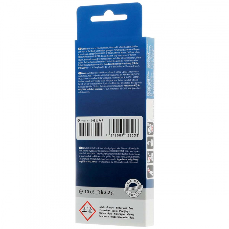 Bosch Reinigingstabletten voor volautomatische koffiemachines en thermoskannen