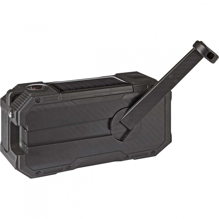 imperial DABMAN OR 1 Robuuste DAB+ / FM / Bluetooth Buitenradio / Zwengelradio Zwart