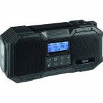 imperial DABMAN OR 1 Robuuste DAB+ / FM / Bluetooth Buitenradio / Zwengelradio Zwart