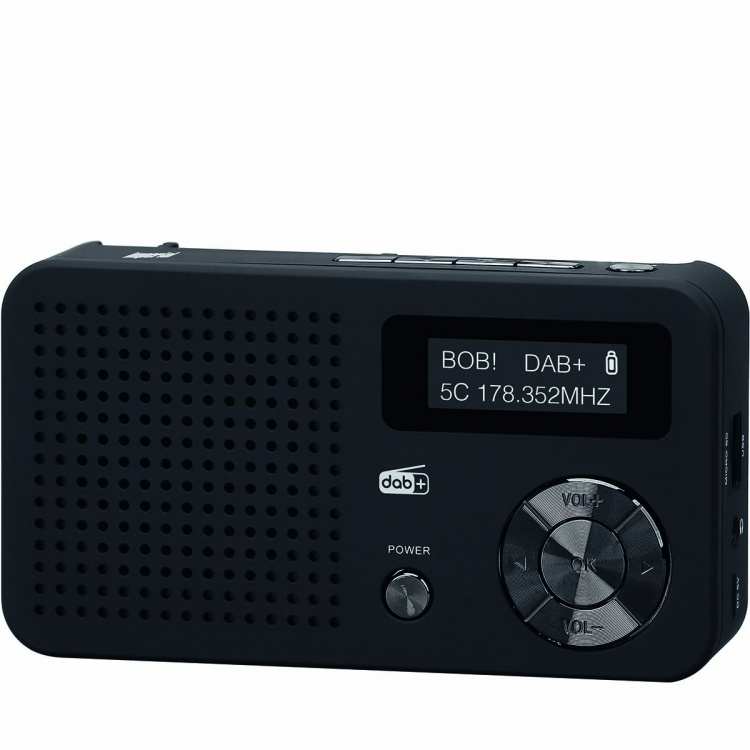imperial DABMAN 13 Draagbare DAB+ / FM Radio Zwart