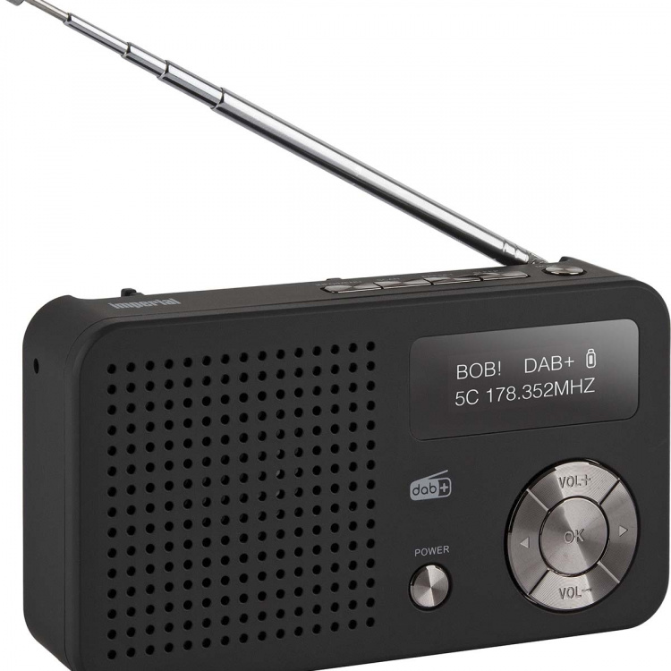 imperial DABMAN 13 Draagbare DAB+ / FM Radio Zwart