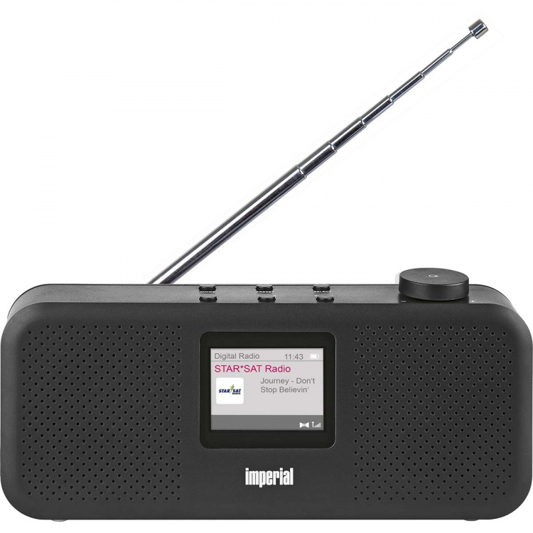 imperial DABMAN 16 DAB+ / FM Stereo Radio Zwart
