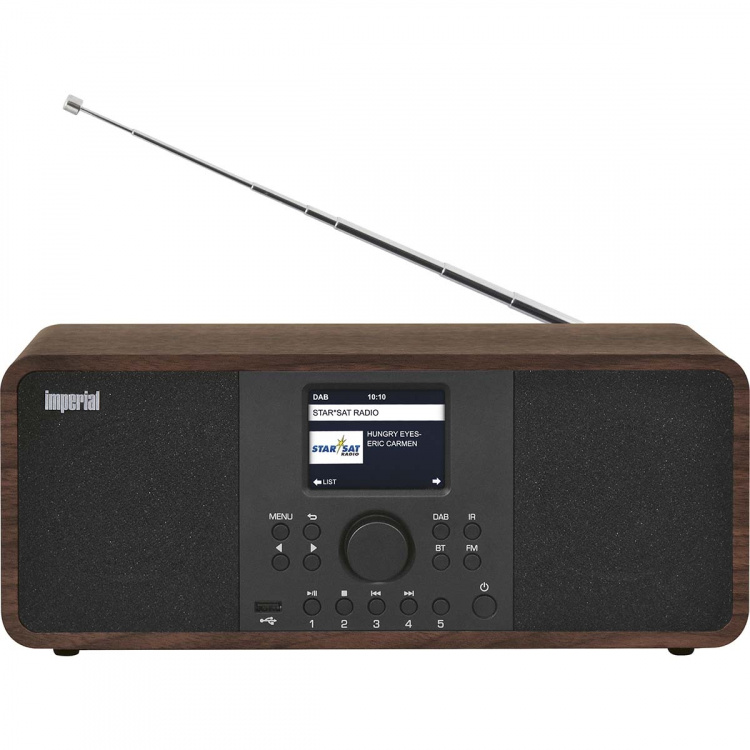 imperial DABMAN i205 Hybride Stereo Radio DAB+ / FM / Internet / Bluetooth Houtlook