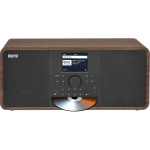 imperial DABMAN i205 CD Hybride Stereo Radio DAB+ / FM / Internet / Bluetooth Houtlook