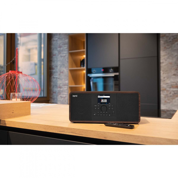 imperial DABMAN i205 CD Hybride Stereo Radio DAB+ / FM / Internet / Bluetooth Houtlook