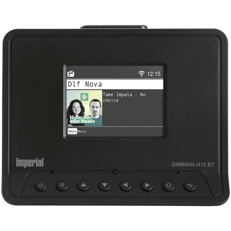 imperial DABMAN i410 BT Compact Hybride Radio DAB+ / FM / Internet / Bluetooth Zwart