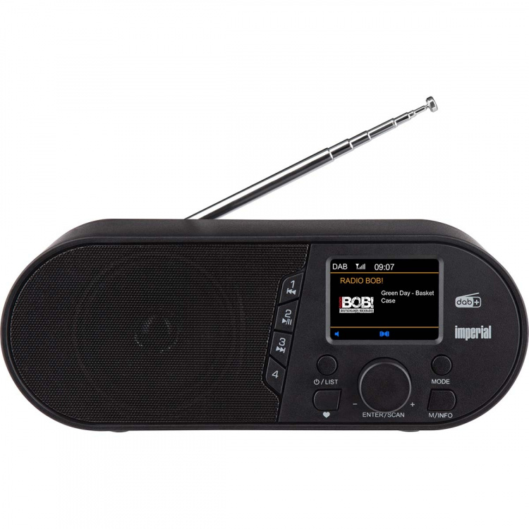 imperial DABMAN d105 Compacte DAB+ /FM / Bluetooth-radio Zwart