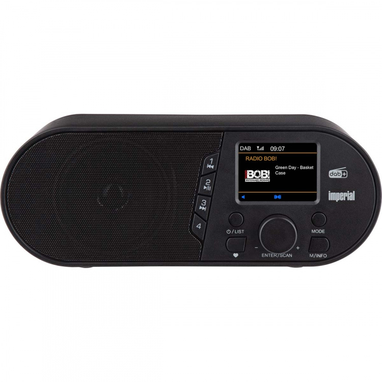 imperial DABMAN d105 Compacte DAB+ /FM / Bluetooth-radio Zwart