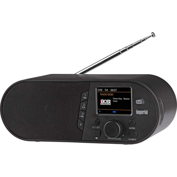 imperial DABMAN d105 Compacte DAB+ /FM / Bluetooth-radio Zwart