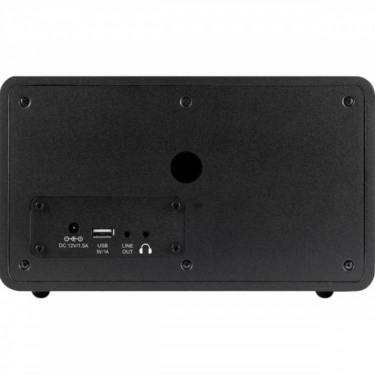 imperial i110 Wi-Fi internetradio met mediaspeler Zwart