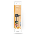 Nedis HDMI™-Adapter | HDMI™ Connector | DisplayPort Male / USB-A Male | Verguld | Recht | PVC | Zwart | 1 Stuks | Doos Nedis HDMI™-Adapter | HDMI™ Connector | DisplayPort Male / USB-A Male | Verguld | Recht | PVC | Zwart | 1 Stuks | Doos