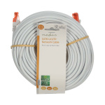 Nedis CAT6 Netwerkkabel | RJ45 Male | RJ45 Male | U/UTP | 30.0 m | Rond | PVC | Wit | Label