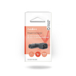 Nedis Verlengstekker | IEC-320-C13 | IEC-320-C14 | Links Gehoekt | Vernikkeld | PVC | Zwart | Doos | 1 Stuks Nedis Verlengstekker | IEC-320-C13 | IEC-320-C14 | Links Gehoekt | Vernikkeld | PVC | Zwart | Doos | 1 Stuks