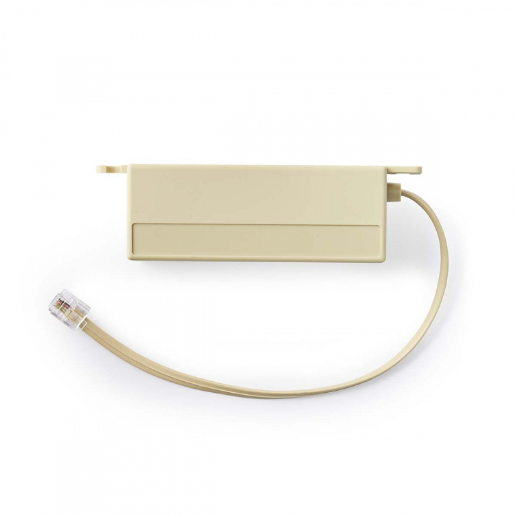 Nedis Telecomverlengkabel | RJ11 Male | 5x RJ11 (4/6) Female | 0.20 m | Kabel design: Plat | Kabeltype: RJ11 | Ivoor | Doos