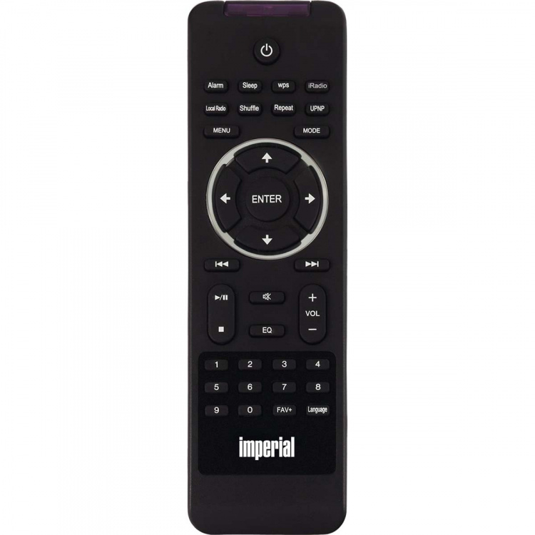 imperial i110 Wi-Fi internetradio met mediaspeler Functie Houtlook