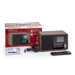 imperial i110 Wi-Fi internetradio met mediaspeler Functie Houtlook