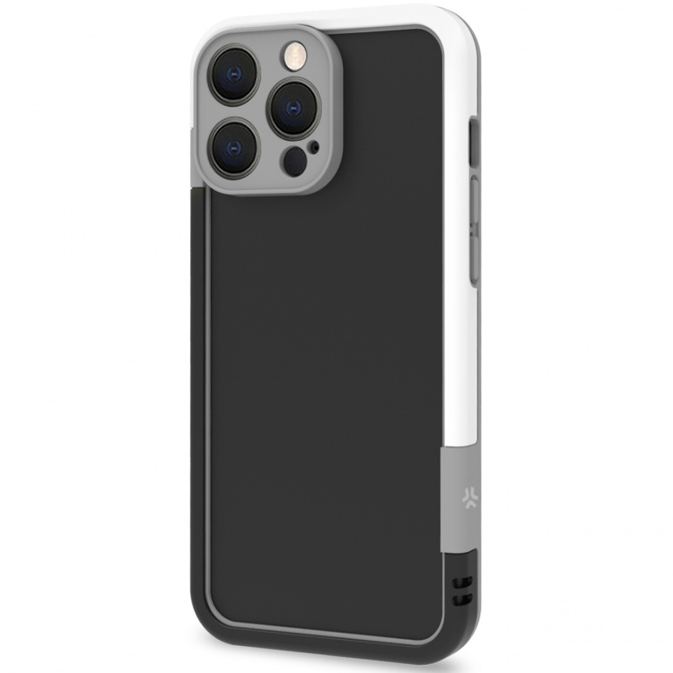 Celly Bumper iPhone 16 Pro Max Svart/Vit Celly Bumper iPhone 16 Pro Max Svart/Vit