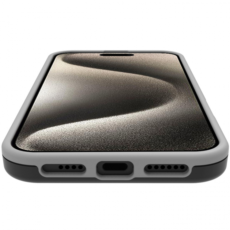 Celly Bumper iPhone 16 Pro Max Svart/Vit Celly Bumper iPhone 16 Pro Max Svart/Vit