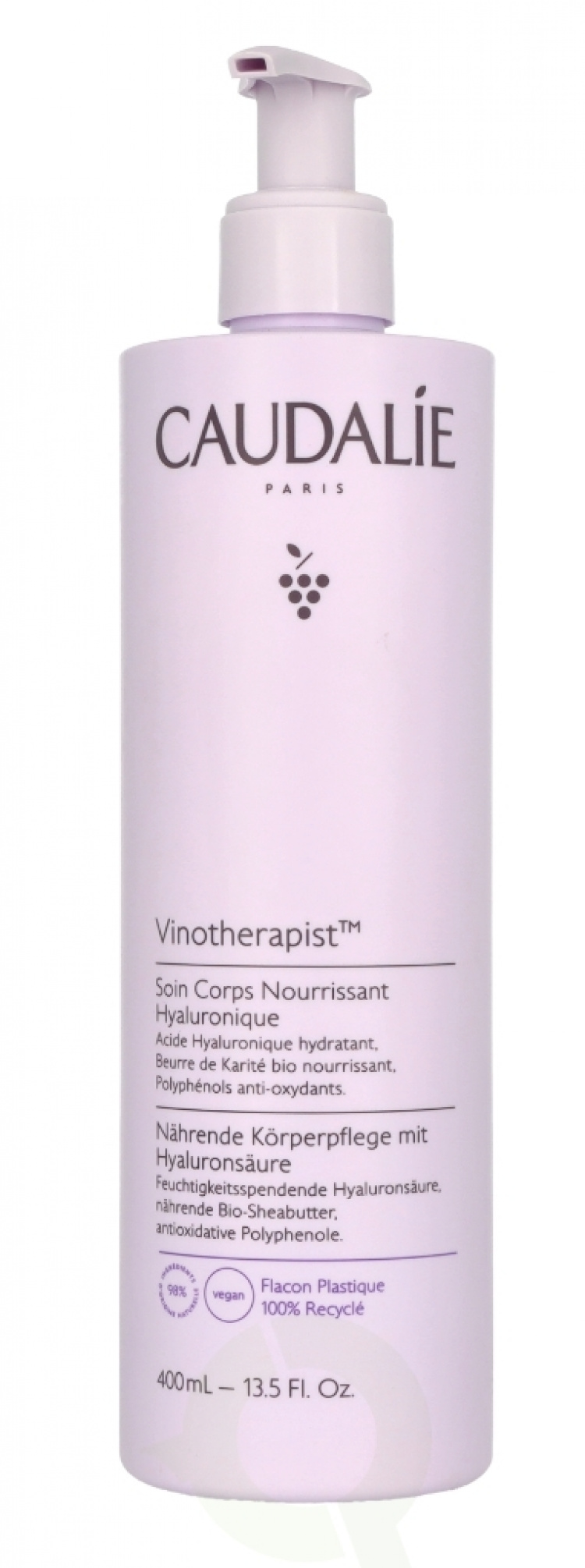 Caudalie Vinotherapist Hyaluronic Nourishing Body Lotion 400 ml