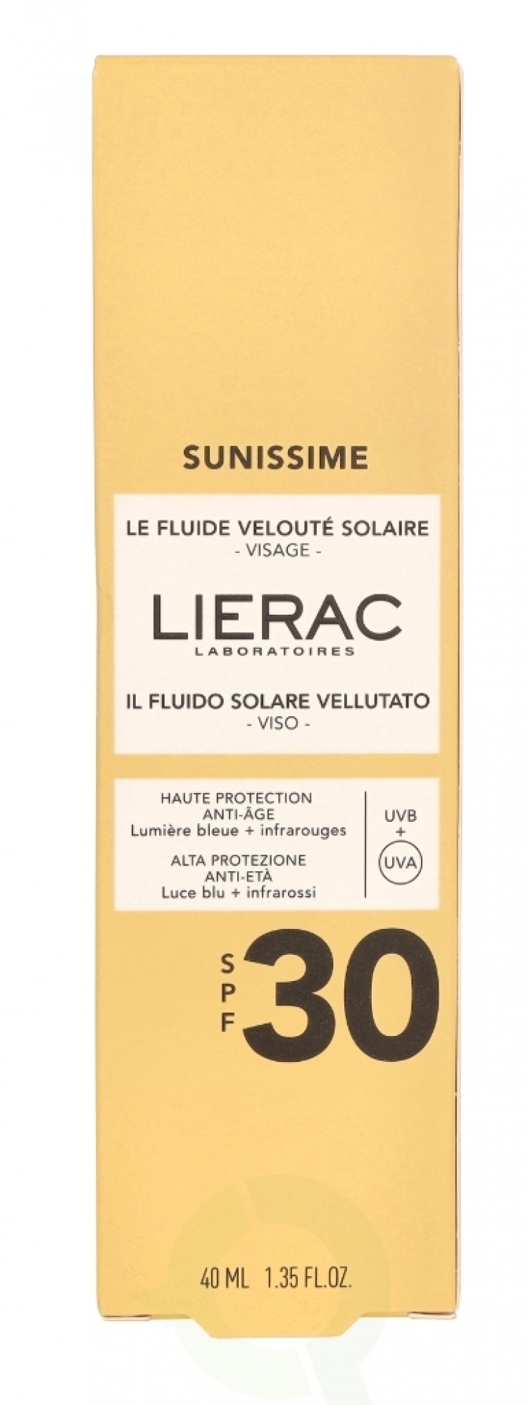 Lierac Paris Lierac Sunissime The Velvety Sun Fluid SPF30 40 ml